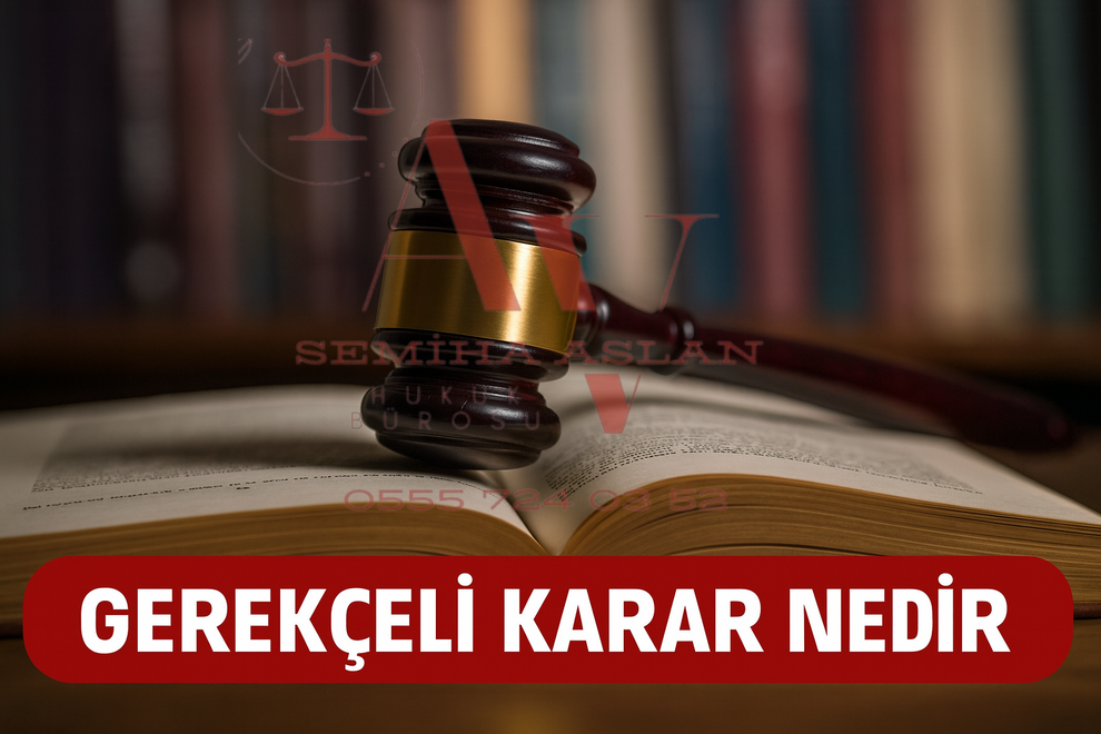 gerekçeli karar nedir